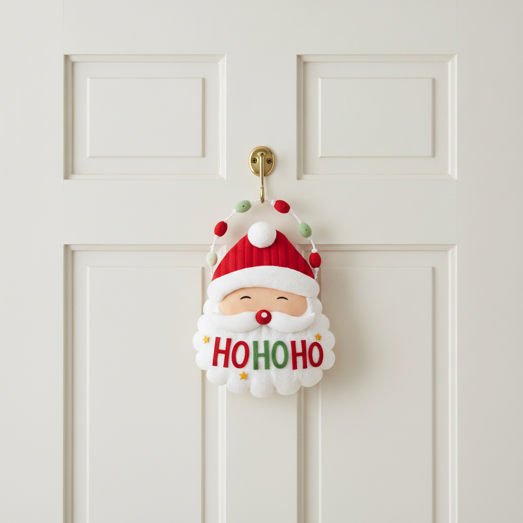 Santa Claus Door Hanger - View 3