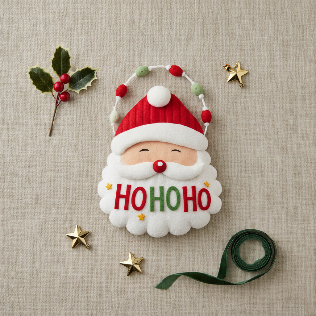 Santa Claus Door Hanger - View 2