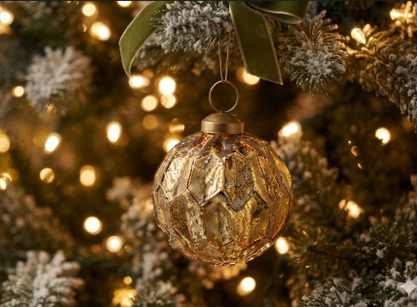Christmas Golden Ball 