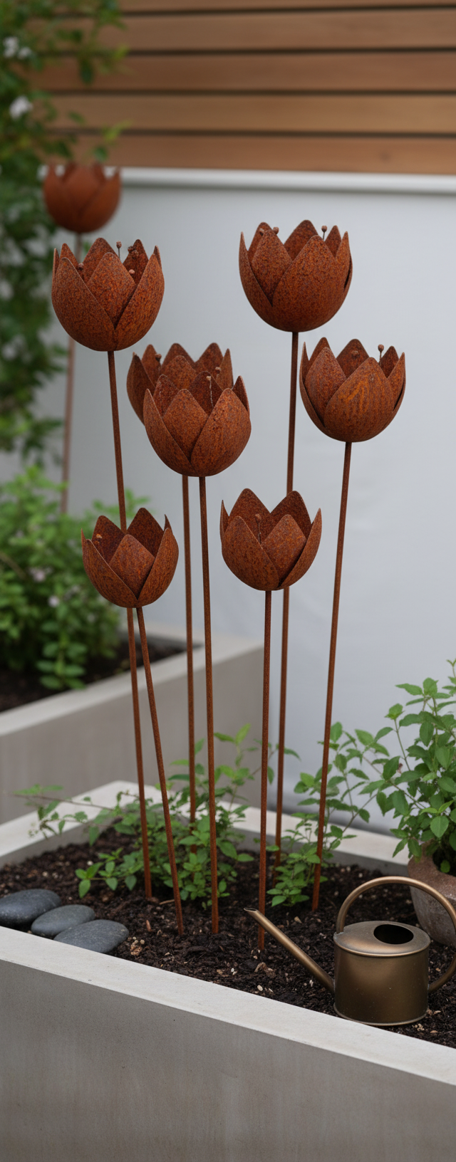 Tulip flower Garden Stick 