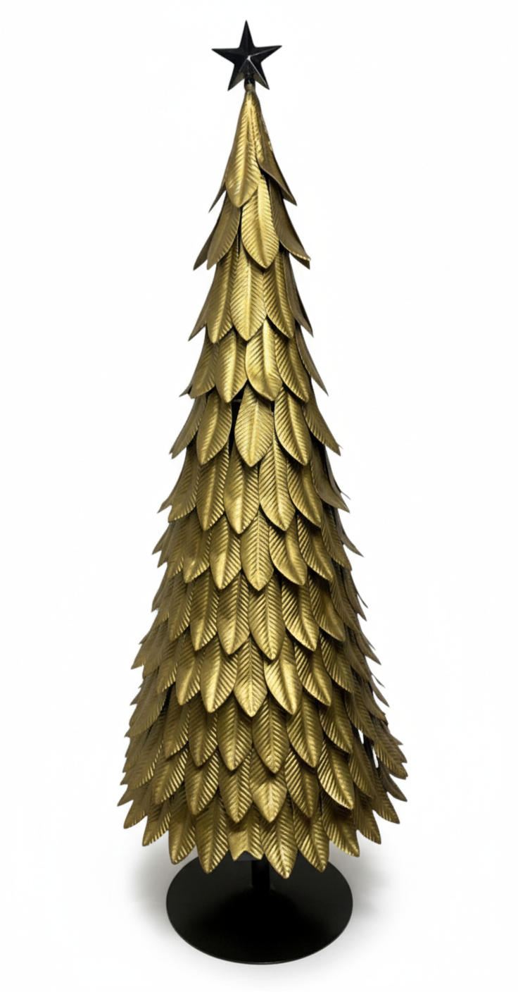 Golden Christmas Tree - View 2