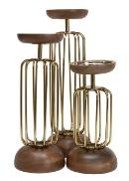 Golden Candle Holder - View 3