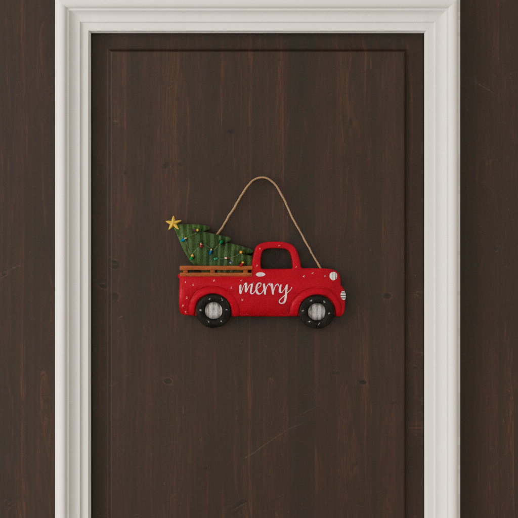 Christmas Car Door Hanger - View 4