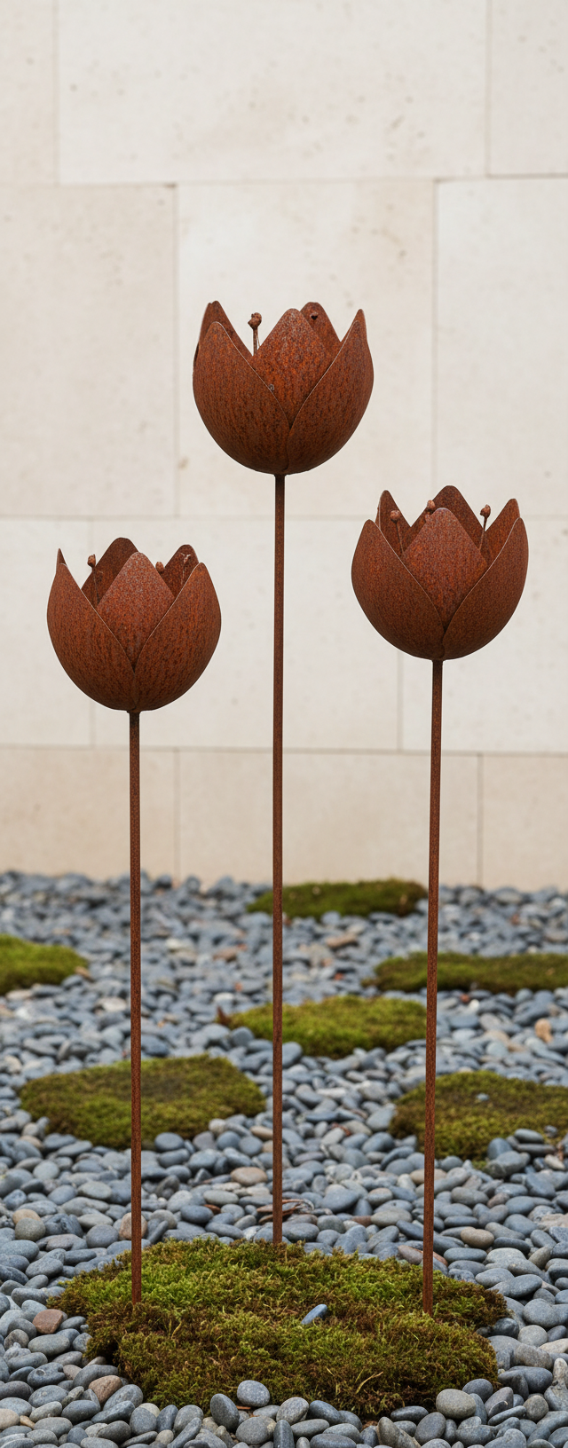 Tulip flower Garden Stick  - View 3
