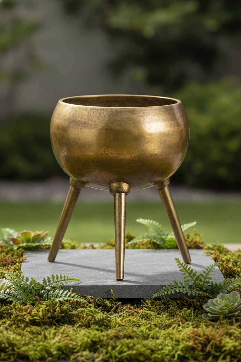 Golden Planter - View 3
