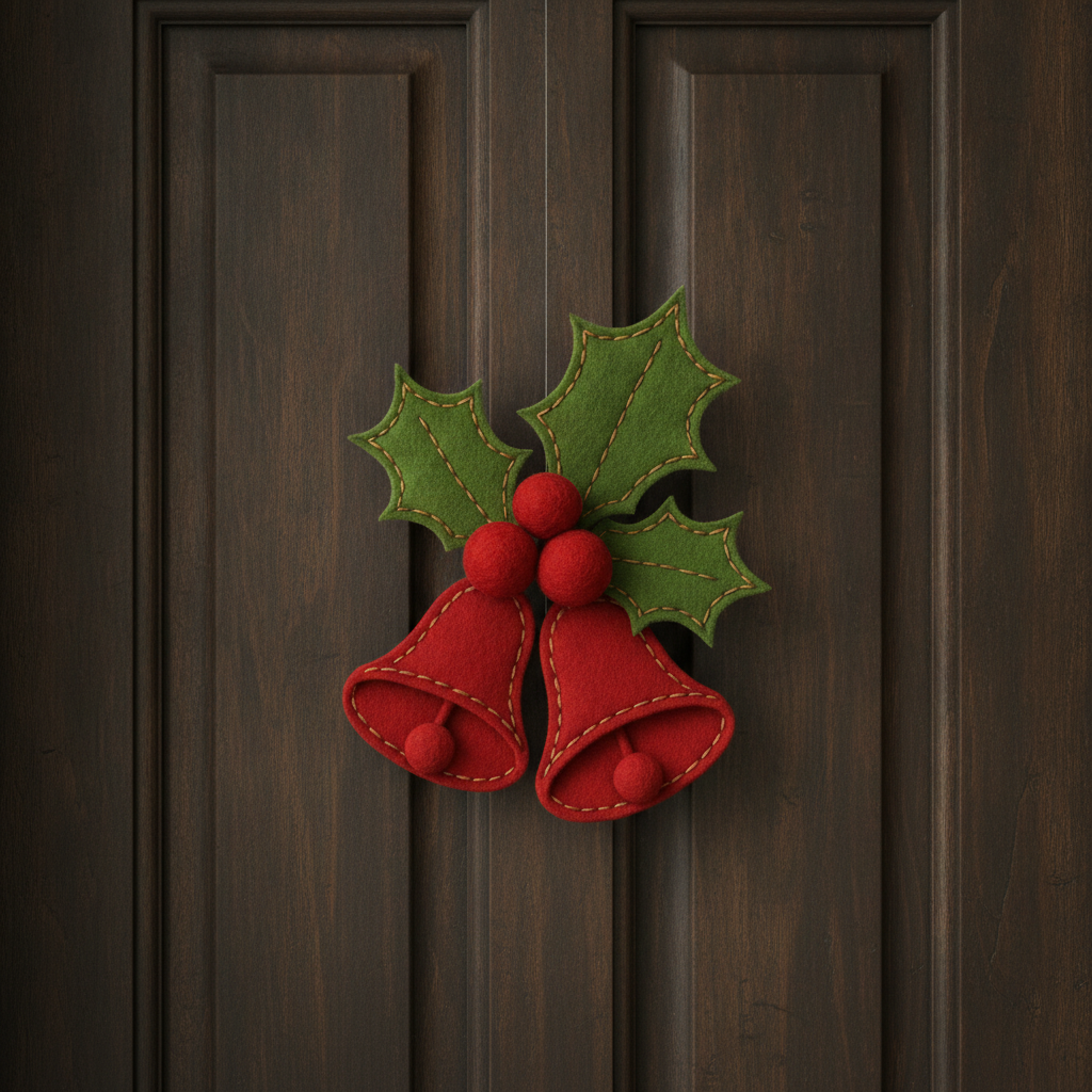 Christmas Bell Door Hanger - View 2