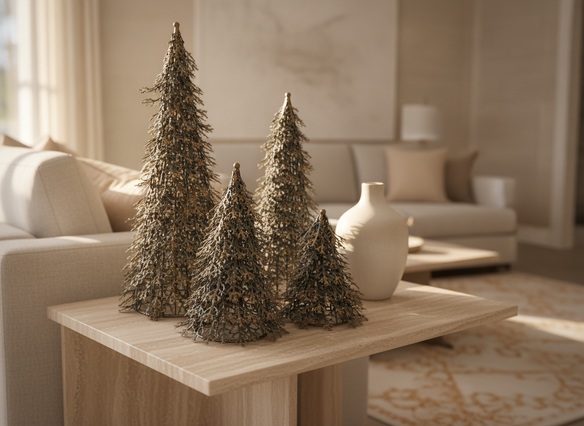 Metal Leaf Christmas Tree