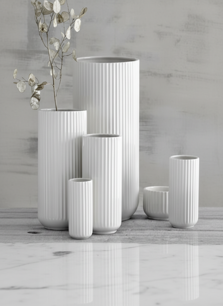 White Vase - Set of 2 