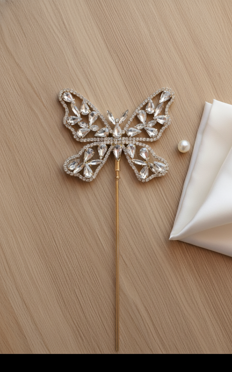 Christmas Butterfly Ornament - View 3
