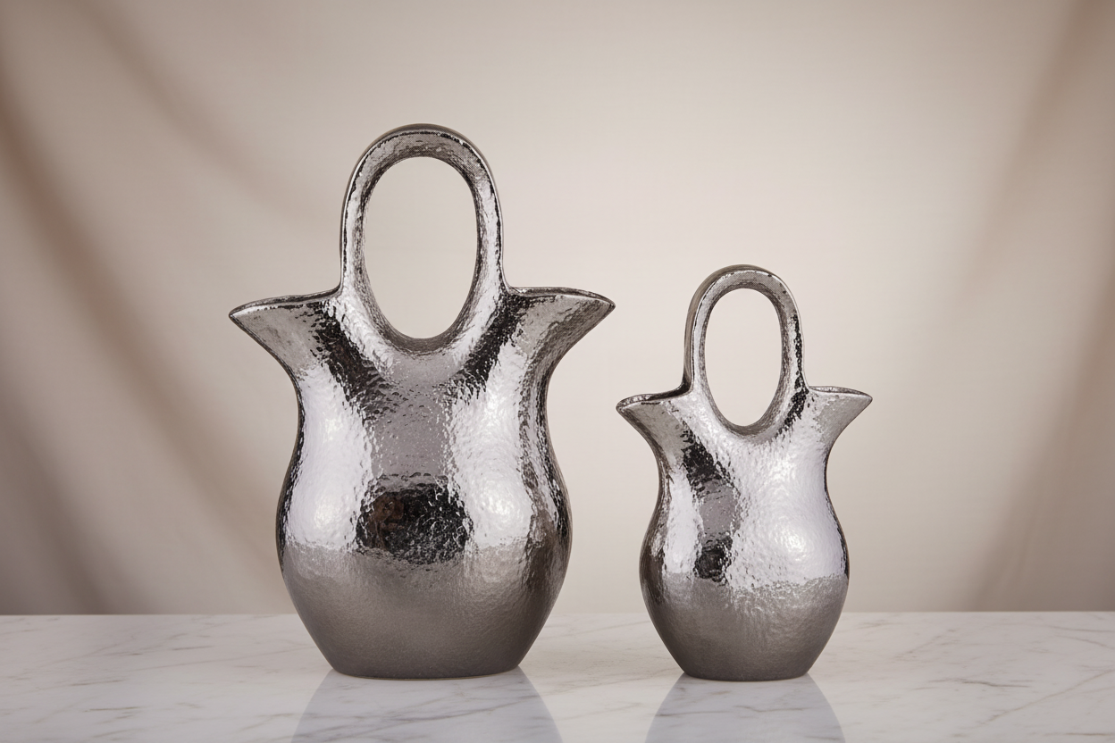 Silver Vase - View 3