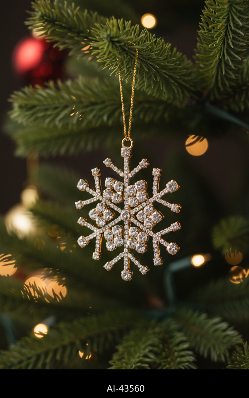 Christmas Snowflake Ornament