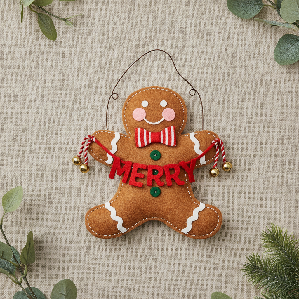 Ginger Bread Door Hanger - View 2