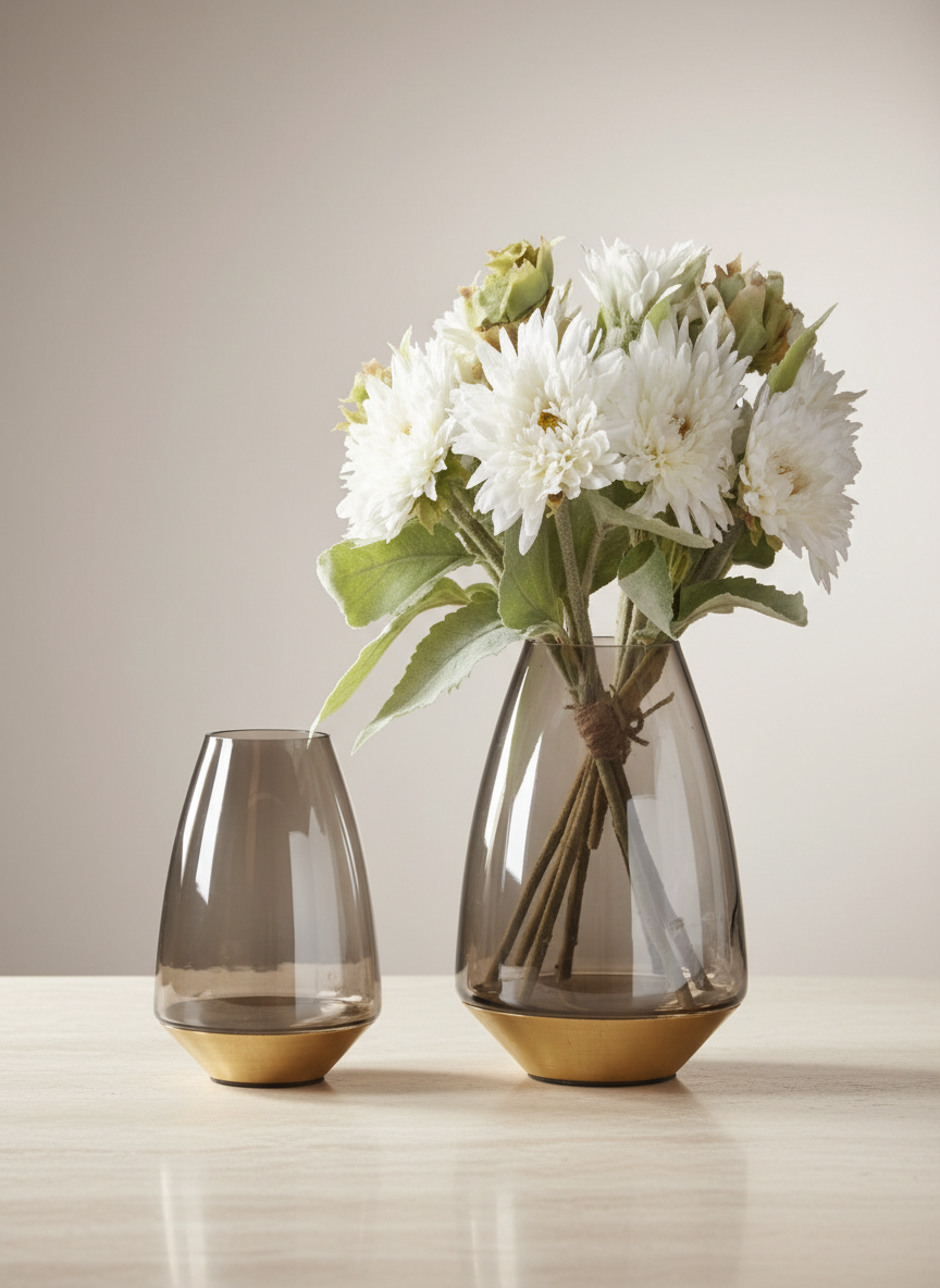 Silver Vase - Set of 2  - View 2