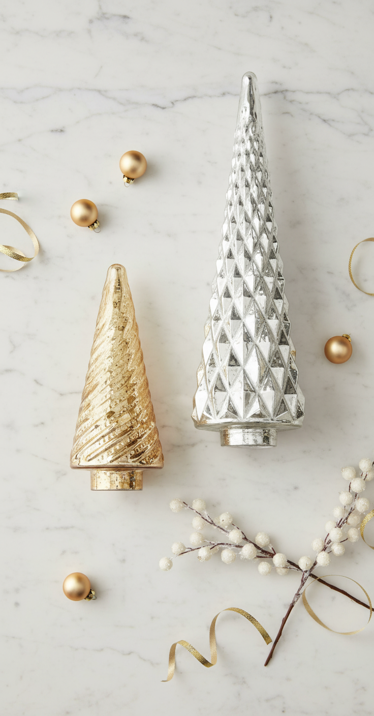 Christmas Tree Ornaments - Set of 2 - View 2