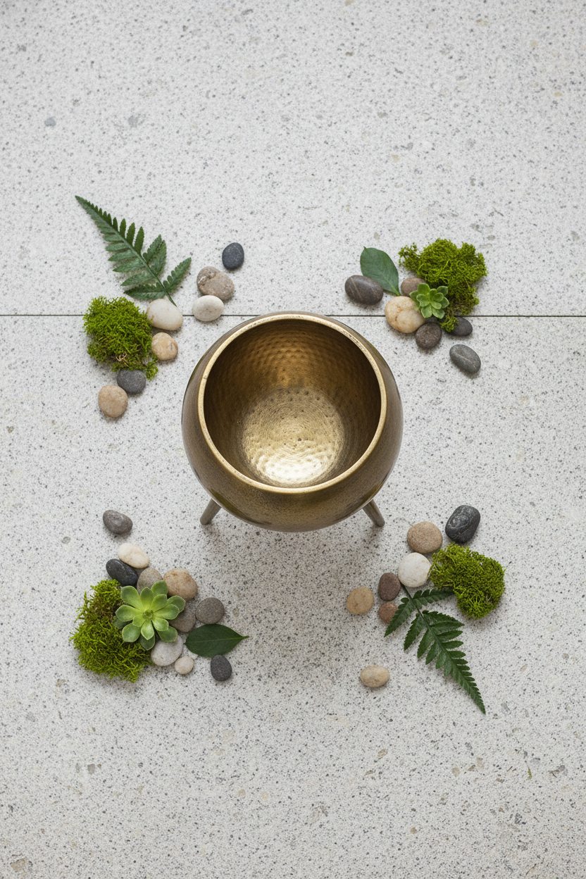 Golden Planter - View 2