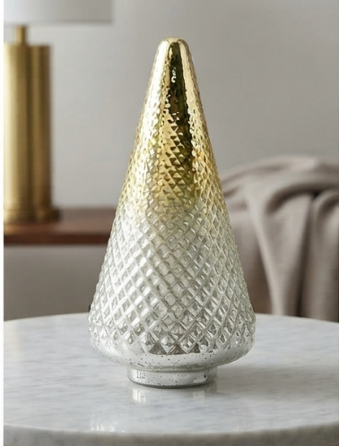 Christmas White & Golden Tree