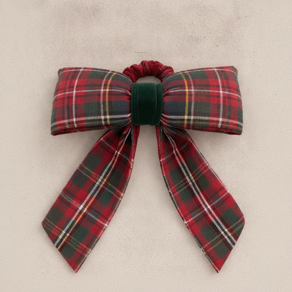 Red Christmas Bow - View 3