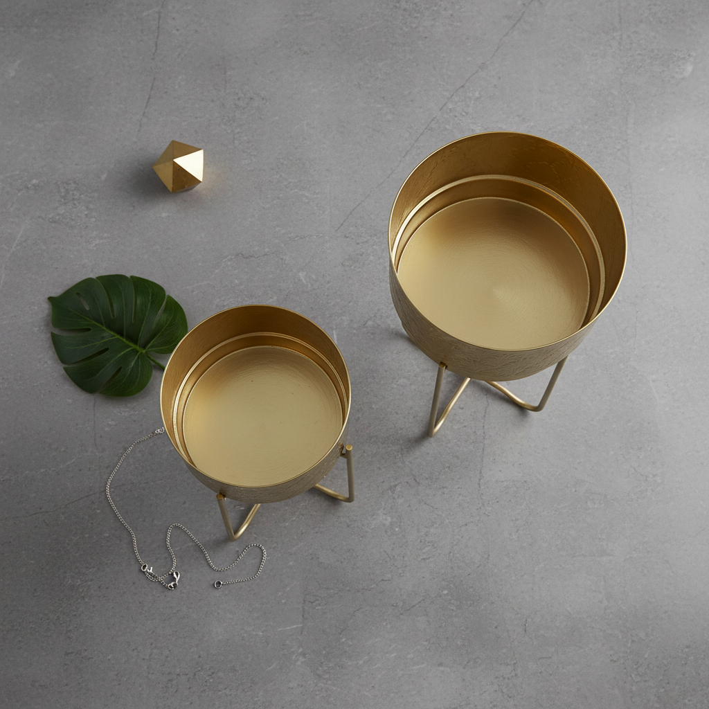 Golden Planter - View 2