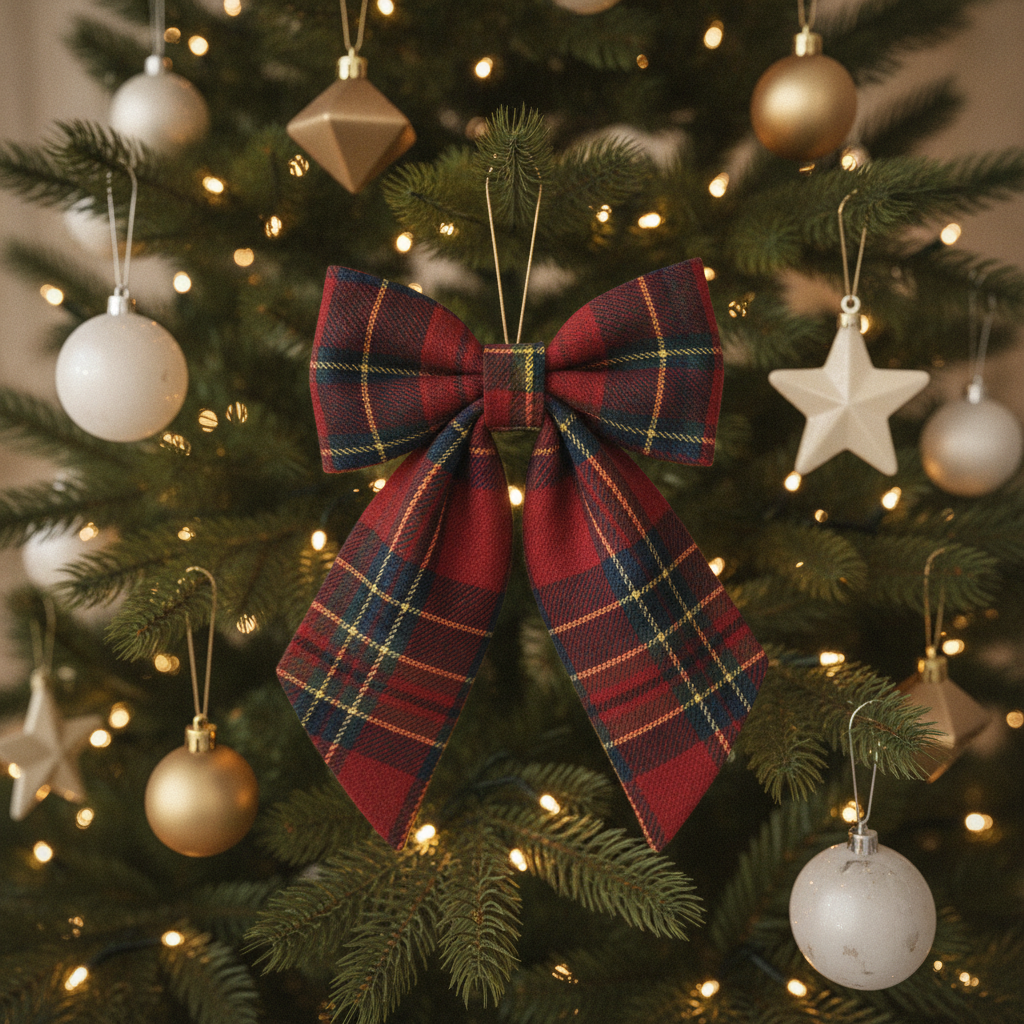 Red Christmas Bow