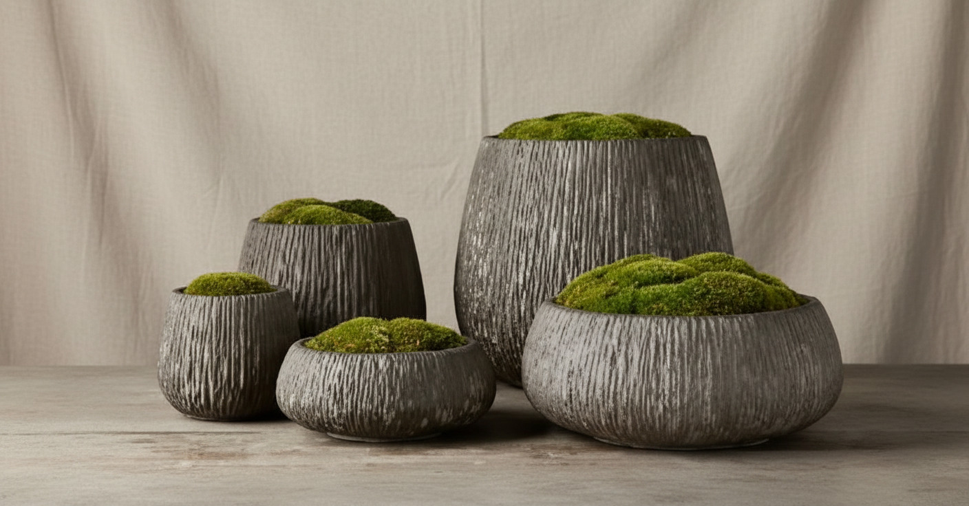 Grey Planter - View 3